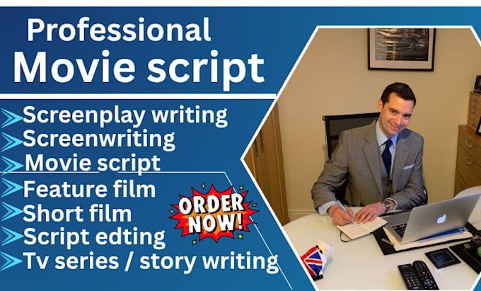 write a short film script with hollywood structure