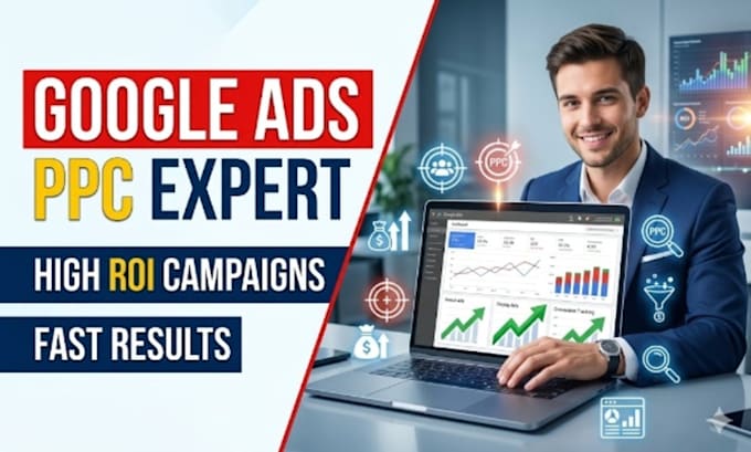 be your google ads specialist for PPC campaign setup and optimization