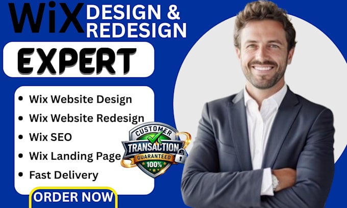 create wix website design,redesign wix website