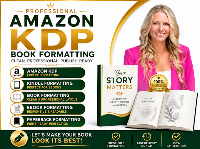 Do book formatting kindle ebook formatting paperback formatting amazon ...