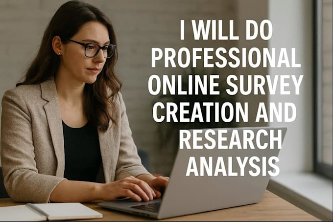 do professional online survey creation and research analysis
