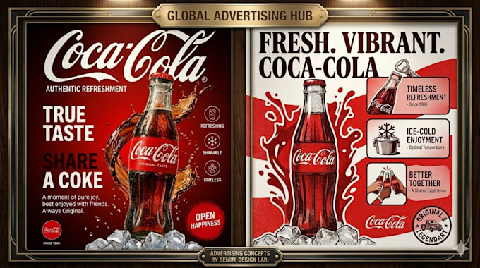 create creative product advertising ads