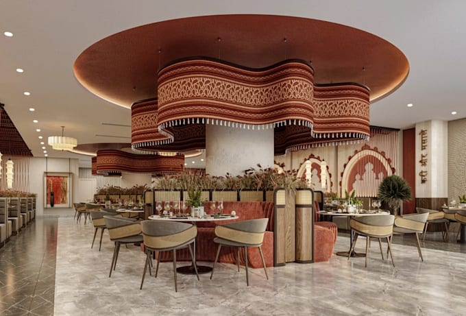revit 3d dining lounge,chophouse interior,cgi coffee store,bar,restaurant render