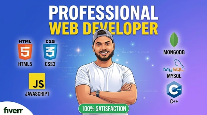 build a professional responsive website for your needs