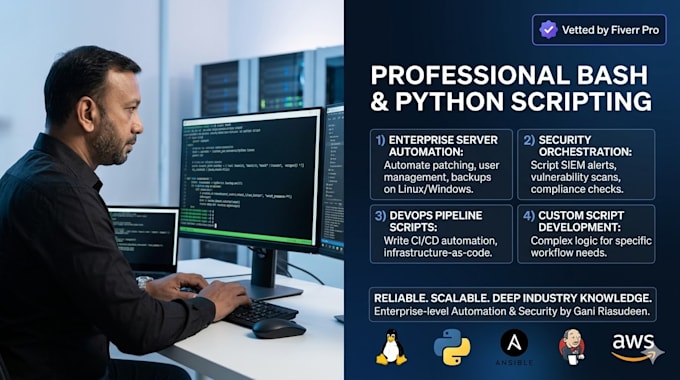 automate your tasks with linux bash and python scripts