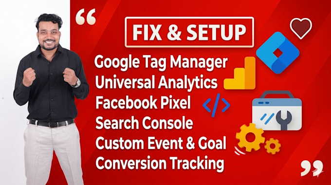 setup ga4, GTM, meta pixel, fb capi and shopify tracking