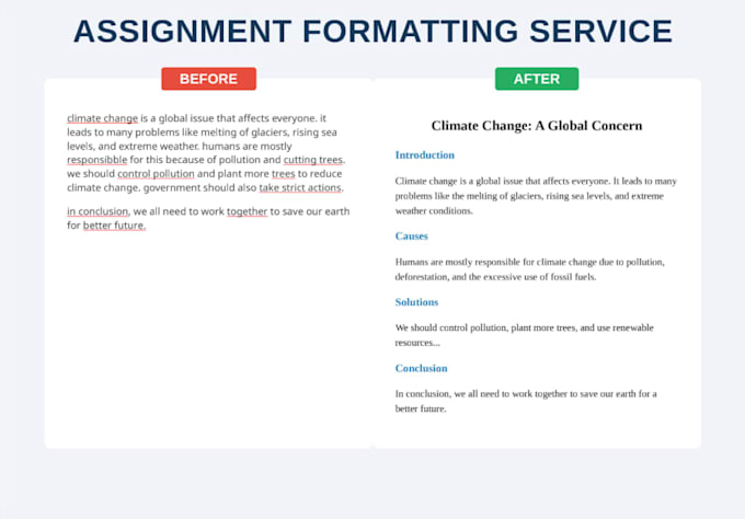 do professional assignment formatting in microsoft word