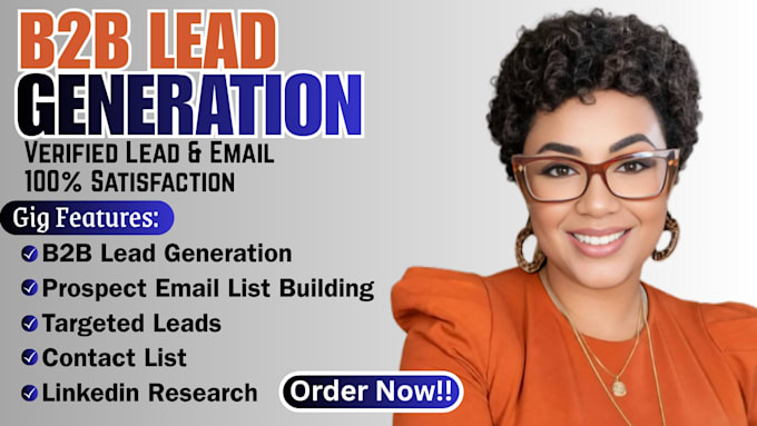 leads generation b2b leads list targeted leads linkedin leads and email outreach