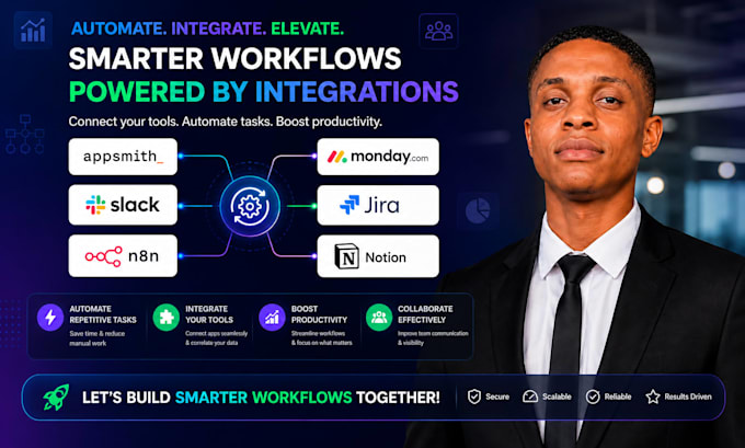 automate appsmith hotspot monday com slack jira n8n notion workflow