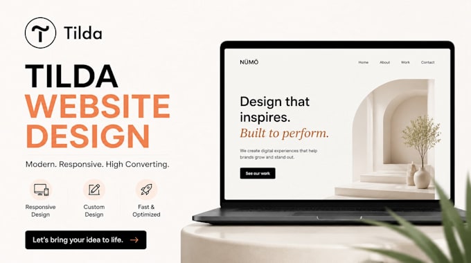 responsive tilda website tilda website redesign tilda ecommerce website SEO GEO