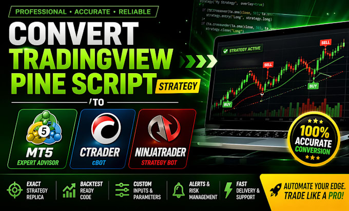 translate tradingview pine script strategy to mt5, ctrader and ninjatrader bot