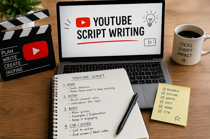 write script for youtube videos