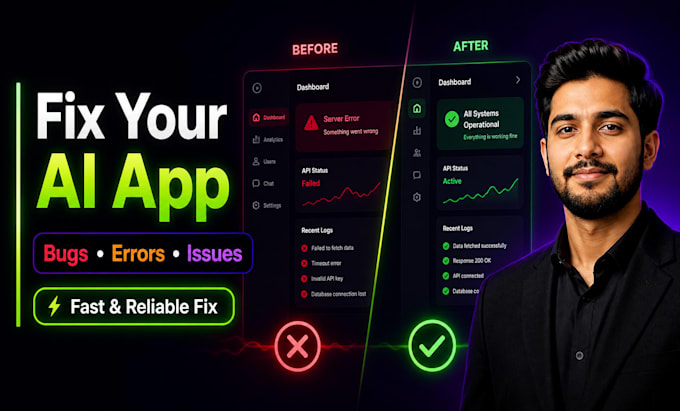 fix bugs and improve your ai saas or lovable web app