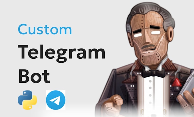 develop a professional custom telegram bot using python