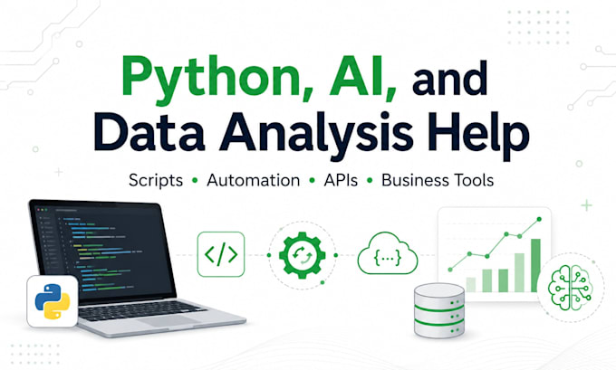 help with python, ai, and data analysis