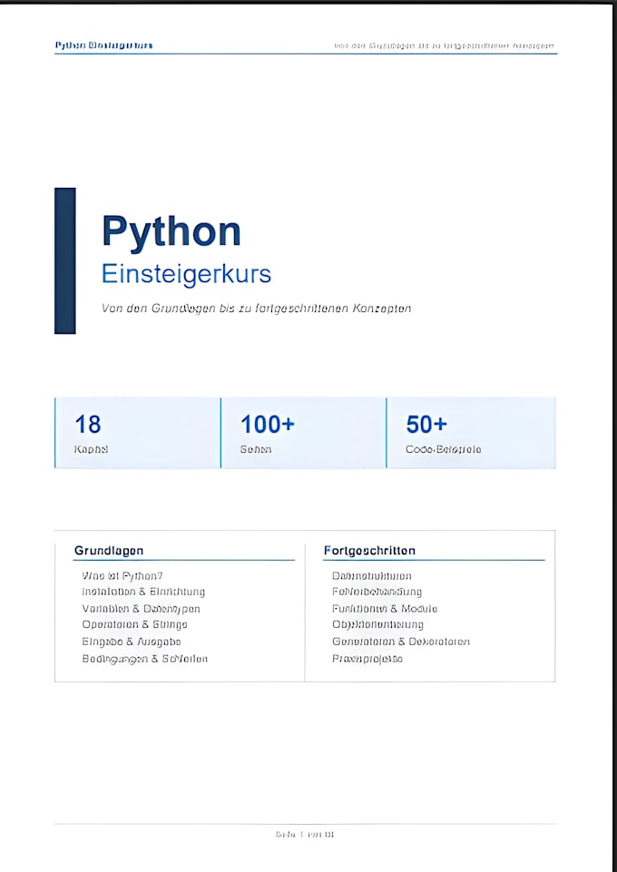 create a complete professional online course with modules, lesson content, stude