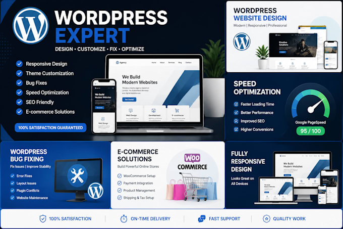 speed up and fix your wordpress and woocommerce website
