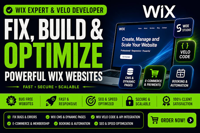 fix wix website bugs wix cms studio velo developer dynamic pages wix ecommerce