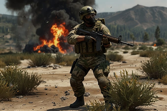 create custom maps, environments, and weapon assets for arma reforger and arma
