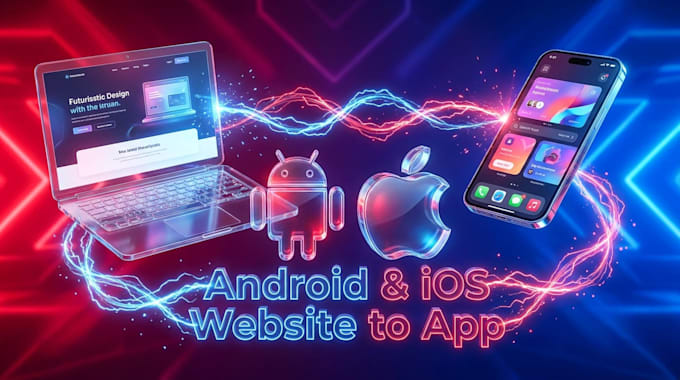 convert website to app for android and ios with webview