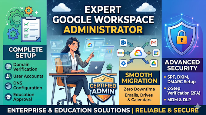 google workspace setup and migration enterprise education
