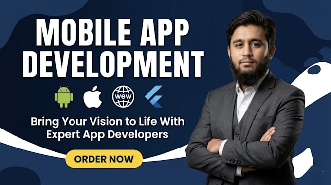 build a scalable custom flutter app for android and ios