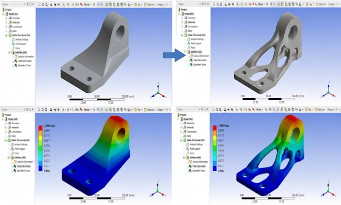 do topology optimization and generative design in ansys