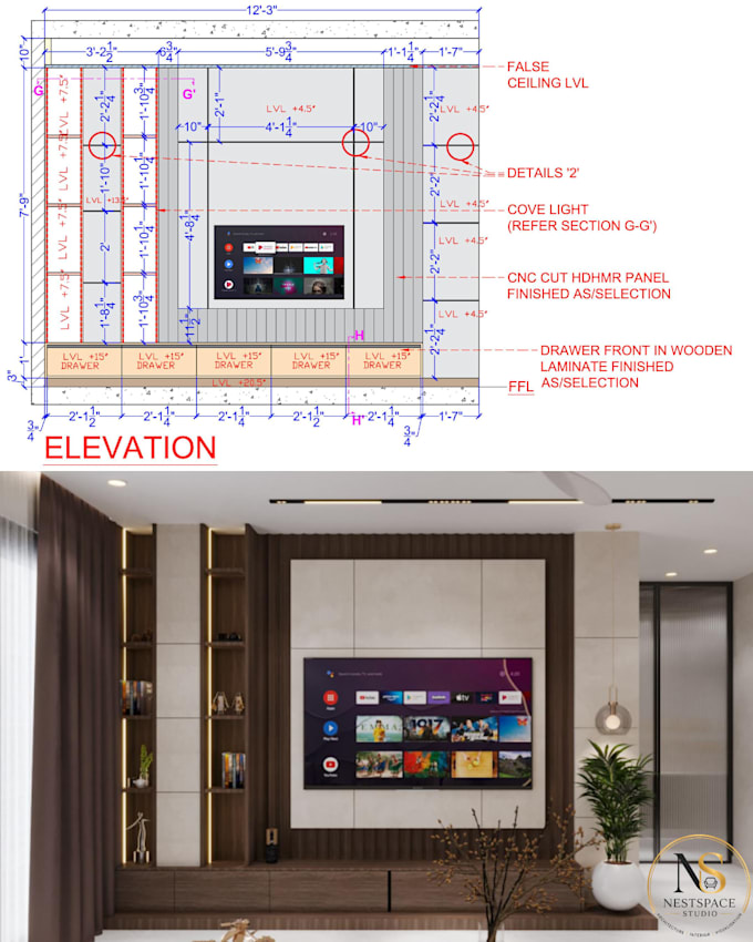 create professional 2d floor plans in autocad