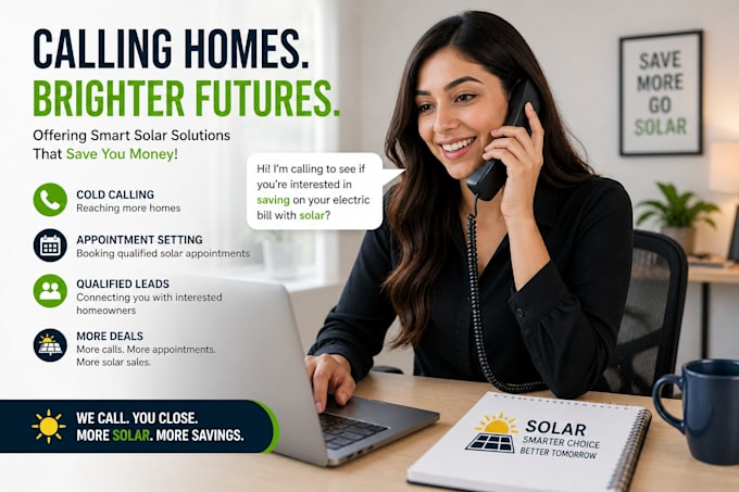 do real estate cold calling and set qualified appointments