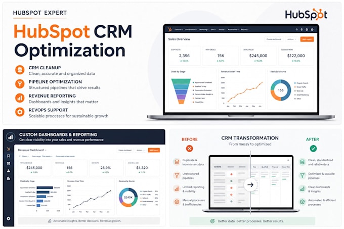 optimize and clean your hubspot CRM