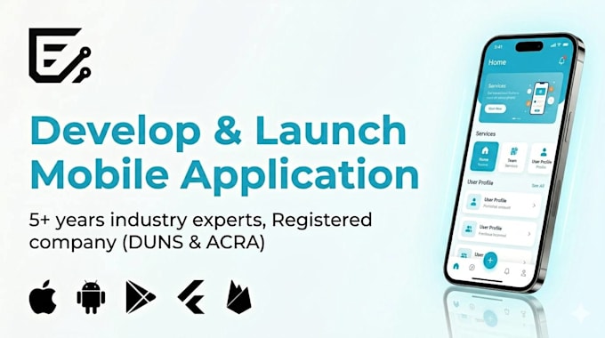 develop and launch your ios android mobile app