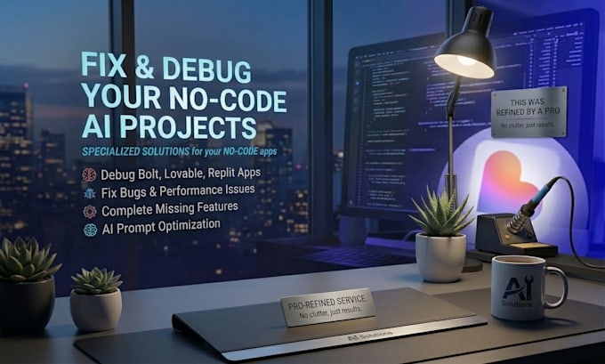 fix bugs and issue in ai generated website for small business