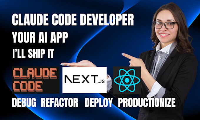 claude code app developer claude code expert react nextjs saas codebase fix apps