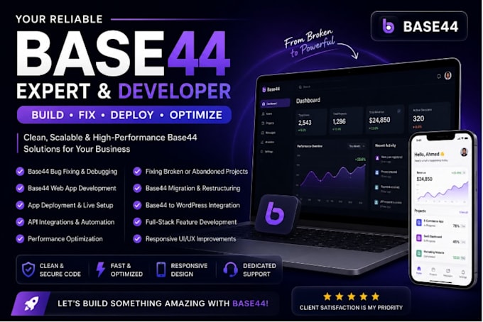 base44 bug fixing expert base44 expert base44 deployment base44 migration