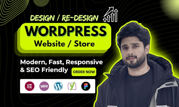 build wordpress website, ecommerce website using elementor, woocommerce