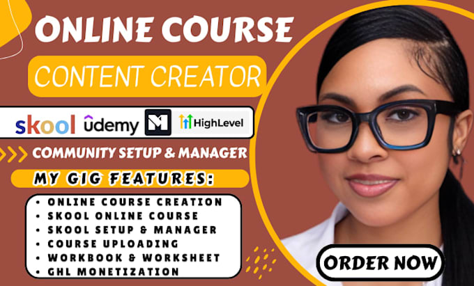 create skool online course content skool community setup and ghl monetization