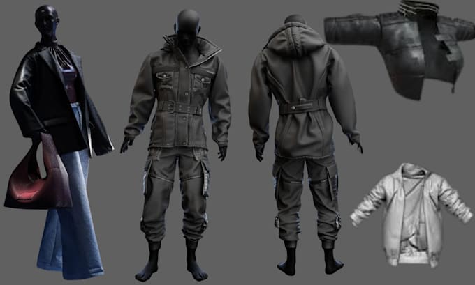 Armor Rig Fivem Texture de rig de vêtements 3d pour mesh, secondlife, fivem gta, vrchat ...