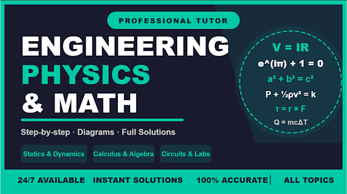 tutor mathematics, calculus and algebra professionally