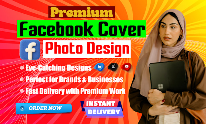 design premium facebook cover photo