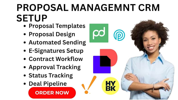 setup proposal management CRM pandadoc docusign ignition honeybook proposify