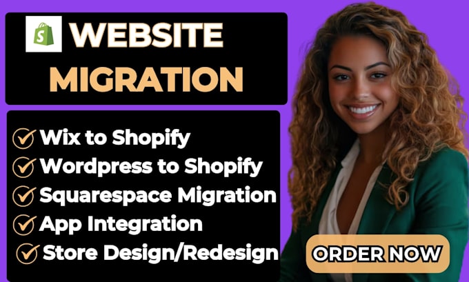 migrate wordpress to shopify, migrate wix squarespace to shopify store migration