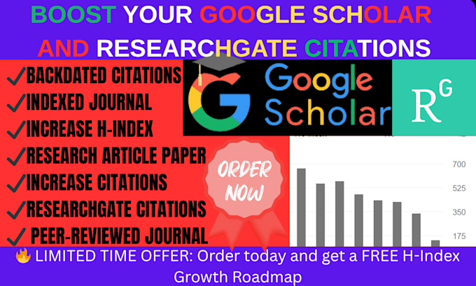 increase google scholar citation scopus and researchgate backdate