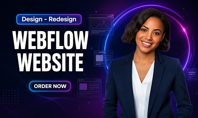 design or develop webflow website, figma to webflow, webflow landing page