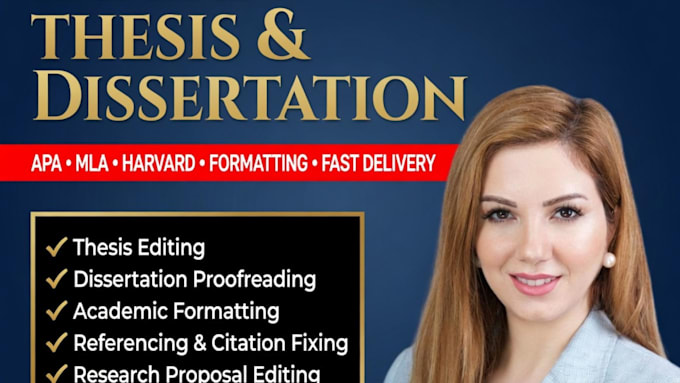 expertly proofread, edit, format your thesis dissertation mla apa referencing
