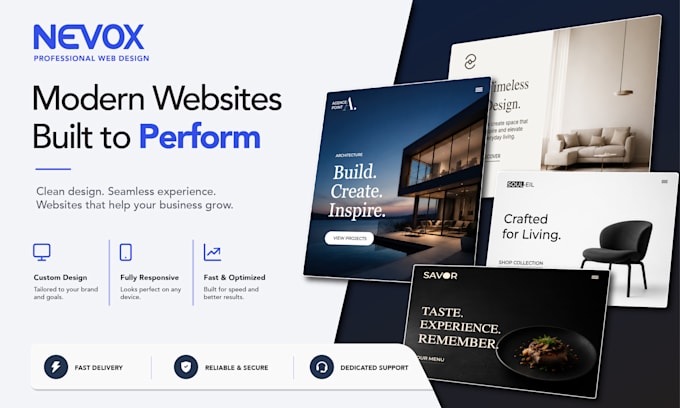 Build a modern static website in html css bootstrap by Nevoxdigital ...