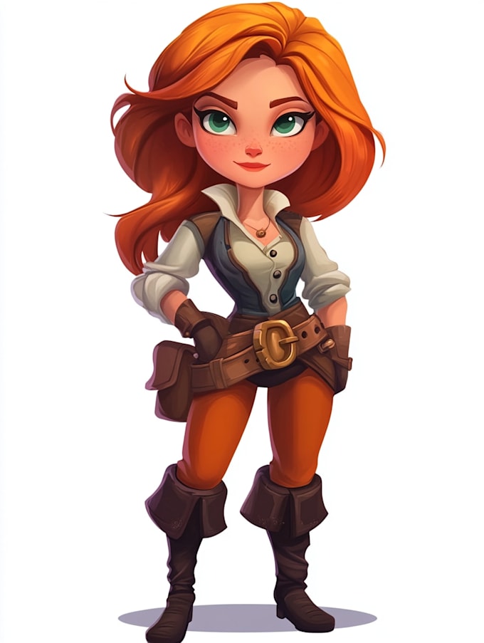 draw game character or 2d game character