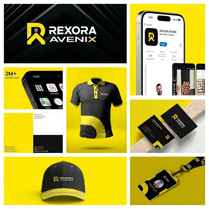 Design a minimalist logo and brand identity kit by Pkhay_group | Fiverr