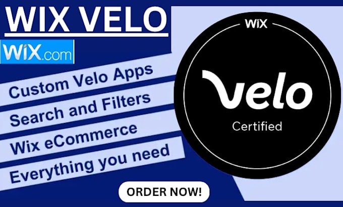 develop custom wix features using wix code, velo