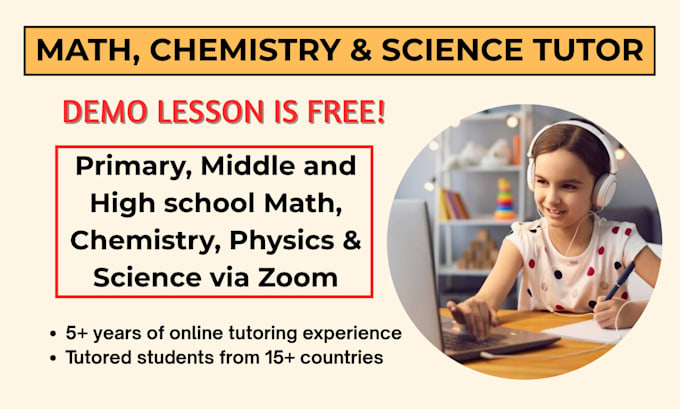 be best kids math tutor, chemistry tutor and science tutor