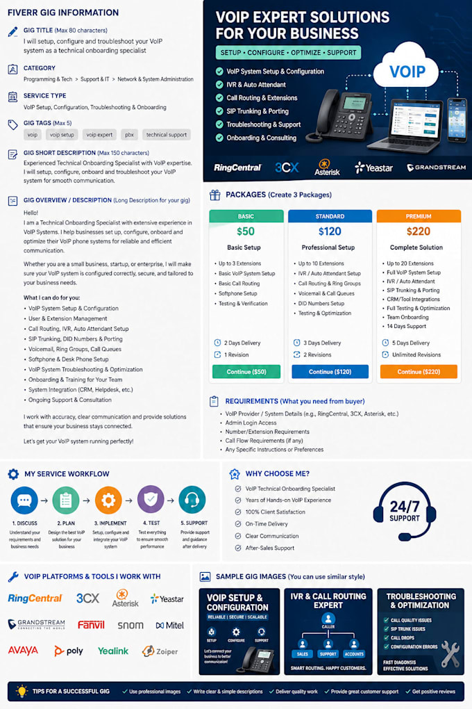 set up your voip phone system